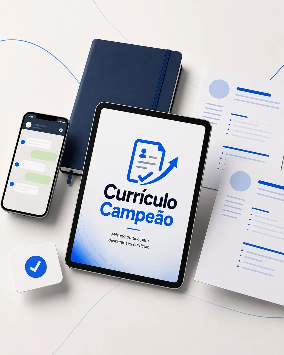 Tudo o que vem no Currículo Campeão: curso, modelos de currículo e grupo no WhatsApp